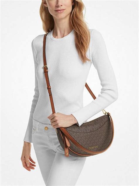 dover medium signature logo crossbody bag